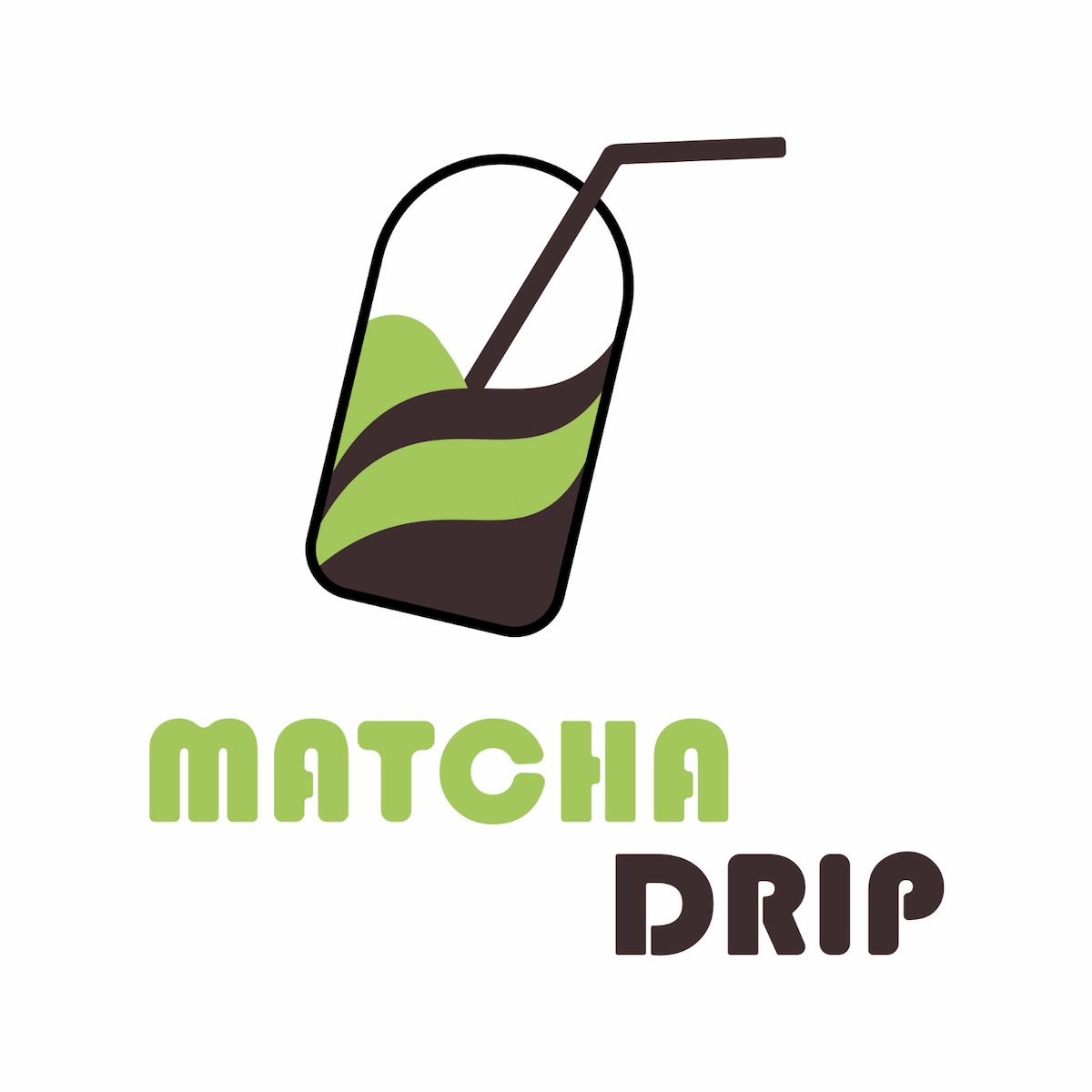 Matcha Drip Branding